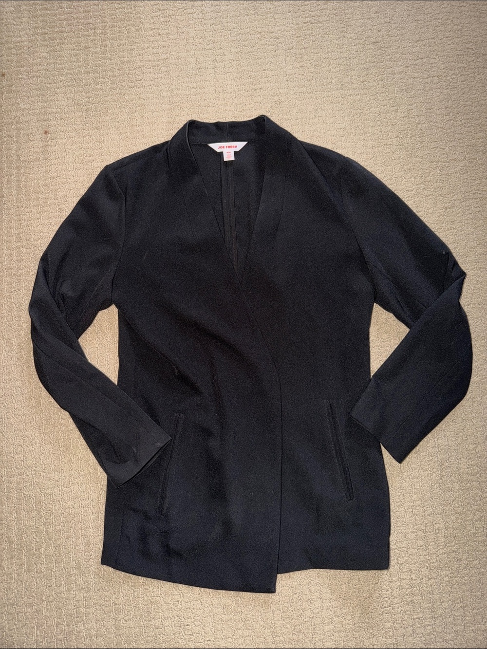 Joie Black Open-Front Women's Blazer
